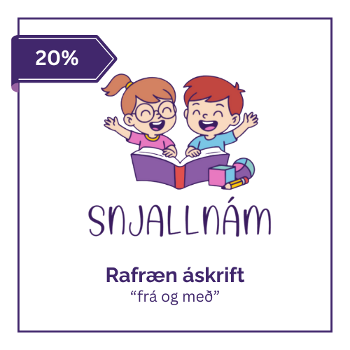 Rafræn áskrift (frá og með)